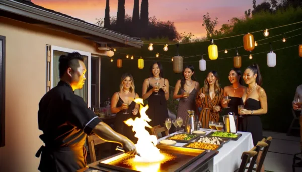 hibachi bachelorette party ideas