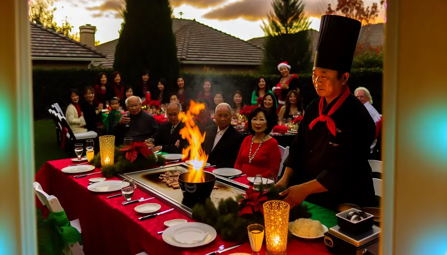 How to Throw a Holiday Party with Hibachi Catering