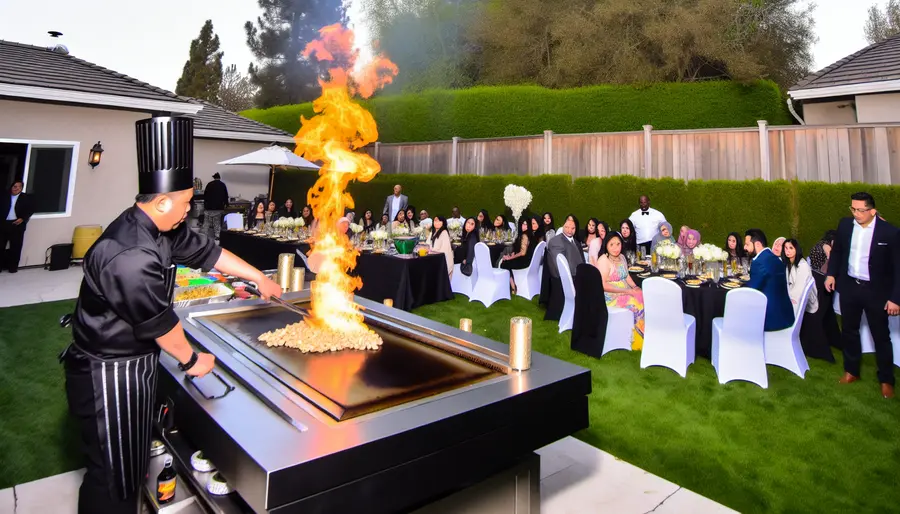 What Makes Hibachi Catering Different from a Private Chef