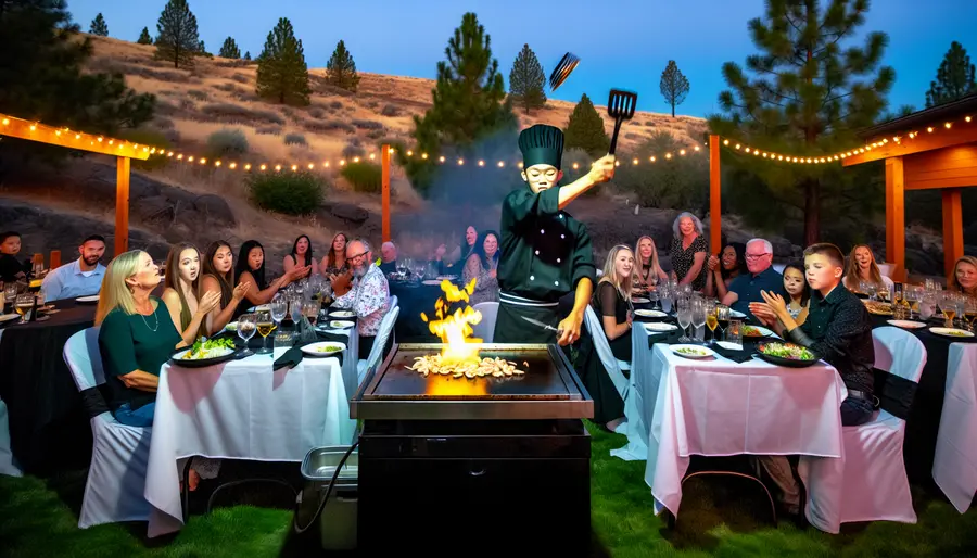 when to hire hibachi chef