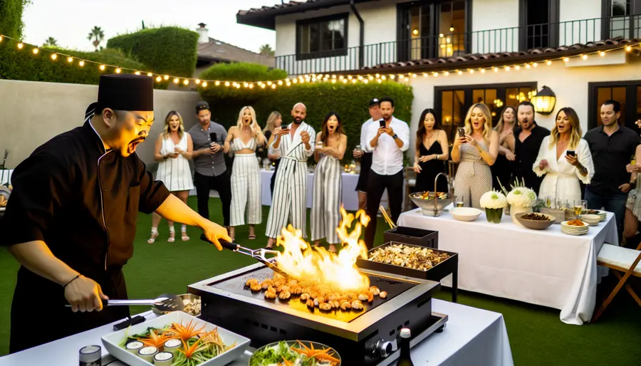 Why Hibachi Catering Is Trending for Home Parties